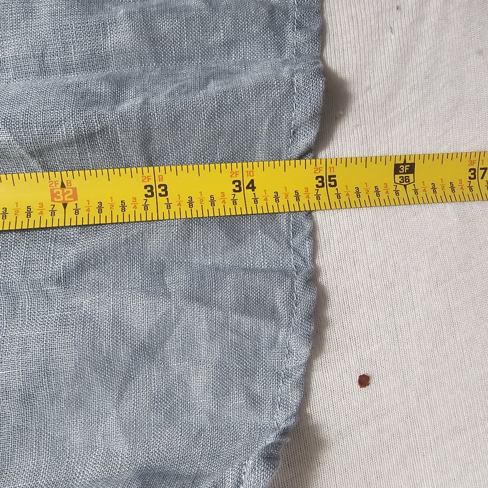 CP Shades 100% Linen, Lined Pin-tuck Shirt/Dress Size M - Picture 7 of 9